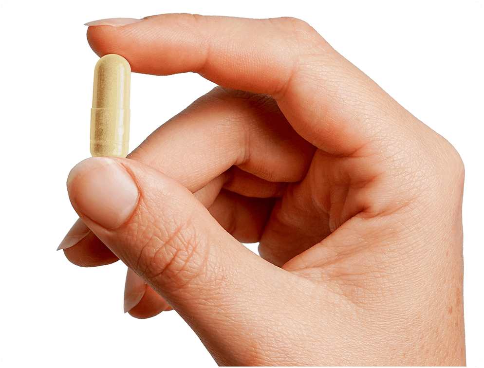 Bonexcin capsule in hand