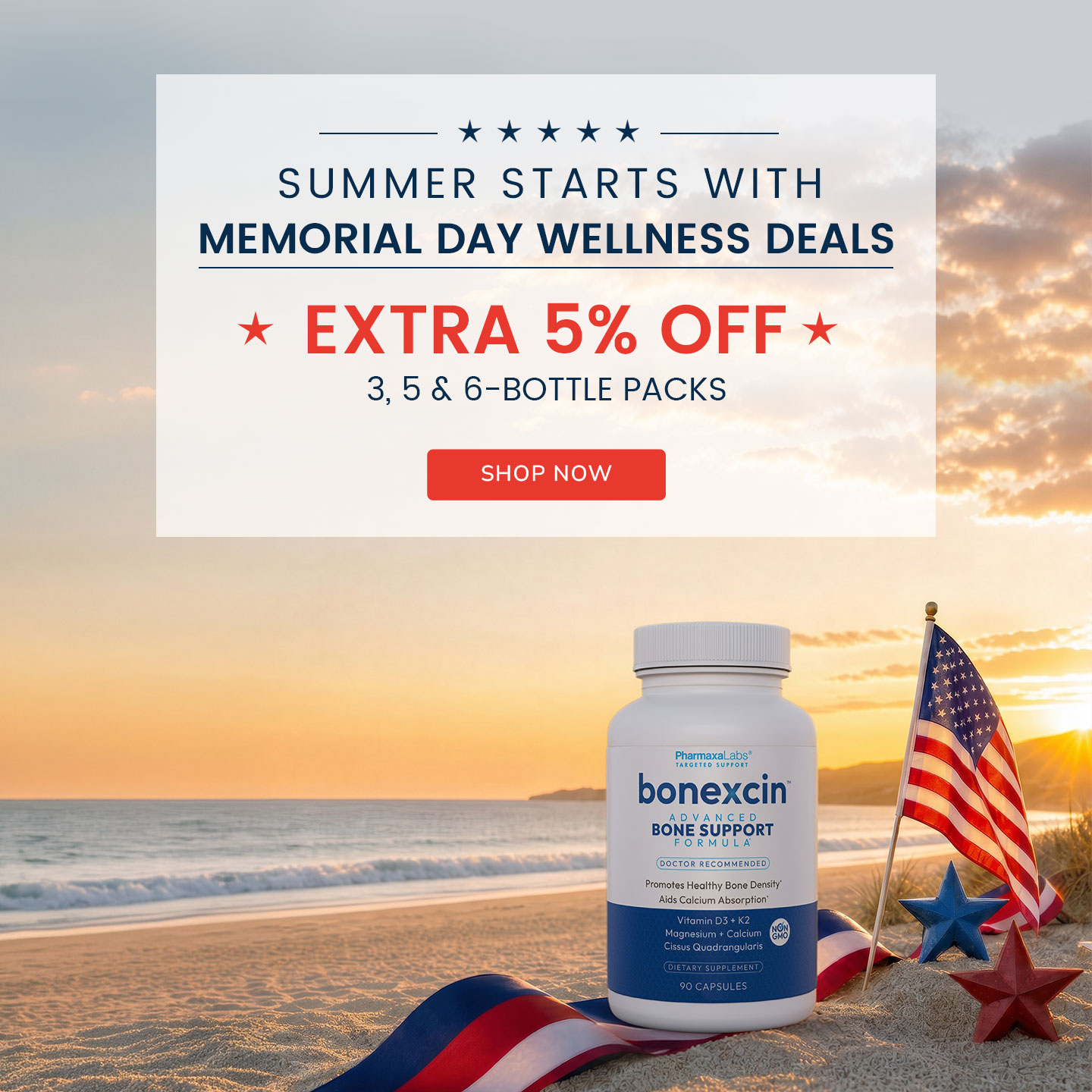 Bonexcin Memorial day Sale